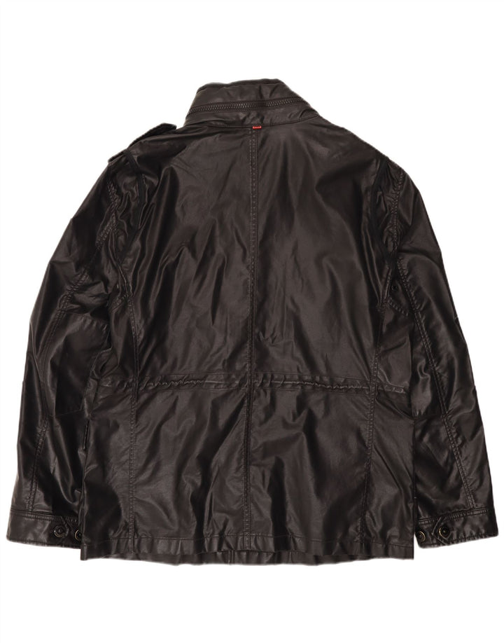 Męska kurtka wojskowa z kapturem Strellson UK 42 XL czarna