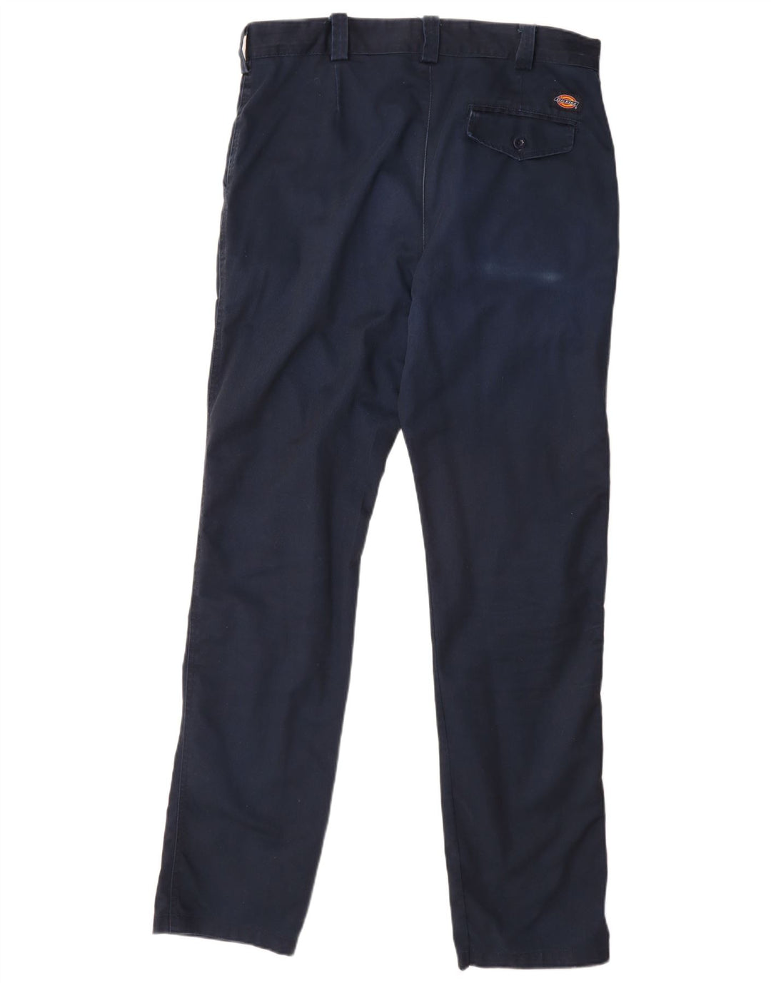 Męskie proste spodnie chino Dickies W36 L33 granatowy poliester