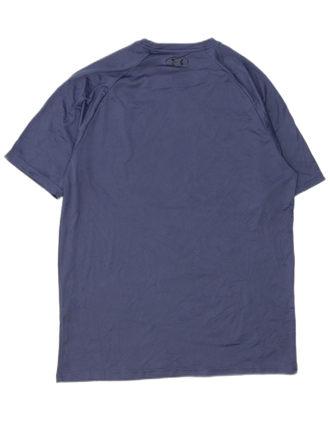 UNDER ARMOUR Męski T-shirt z grafiką Heat Gear, średni, granatowy poliester