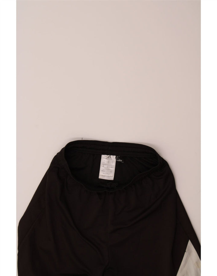 ADIDAS Boys Sport Shorts 11-12 Years Large  Black Colourblock Polyester Vintage Adidas and Second-Hand Adidas from Messina Hembry 