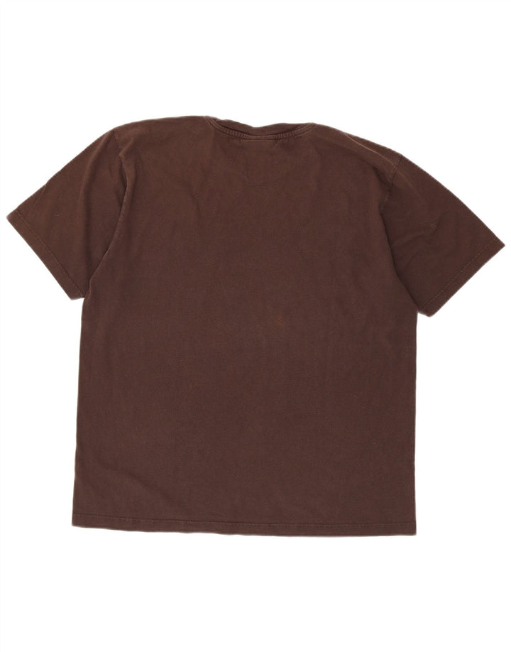 Koszulka męska Champion, duża, brązowa