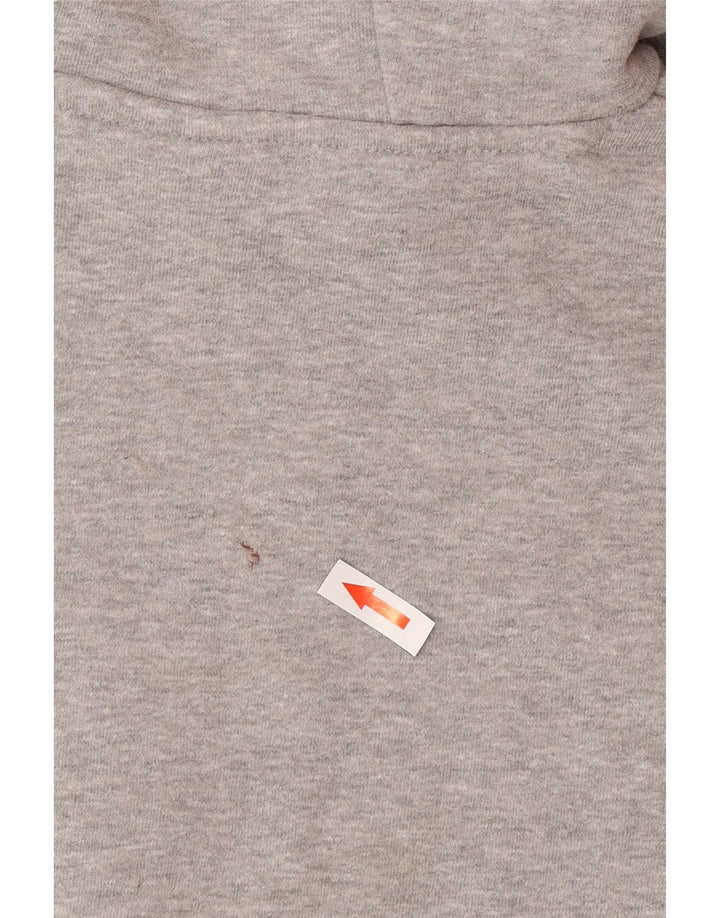Damska bluza z kapturem Ellesse Crop Graphic Oversize UK 12 Medium Grey