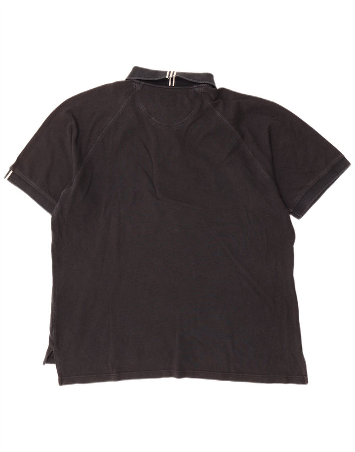 Męska koszulka polo Adidas XL, czarna, bawełniana