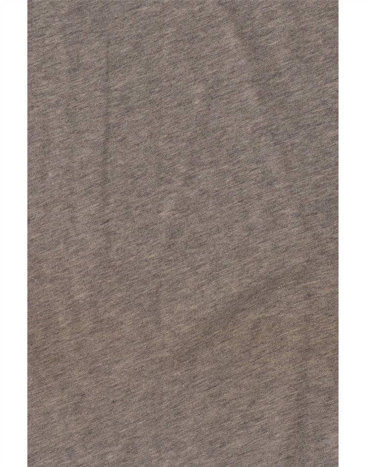 Męski T-shirt z grafiką Levi's, mały, szary, z bawełny w plamki