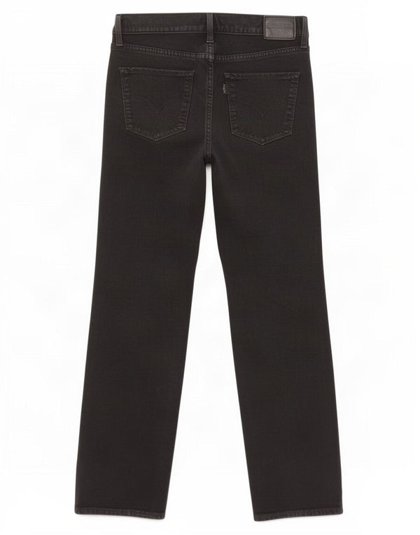 Damskie jeansy Levi's 314 Shaping Straight W29 L28 Czarne
