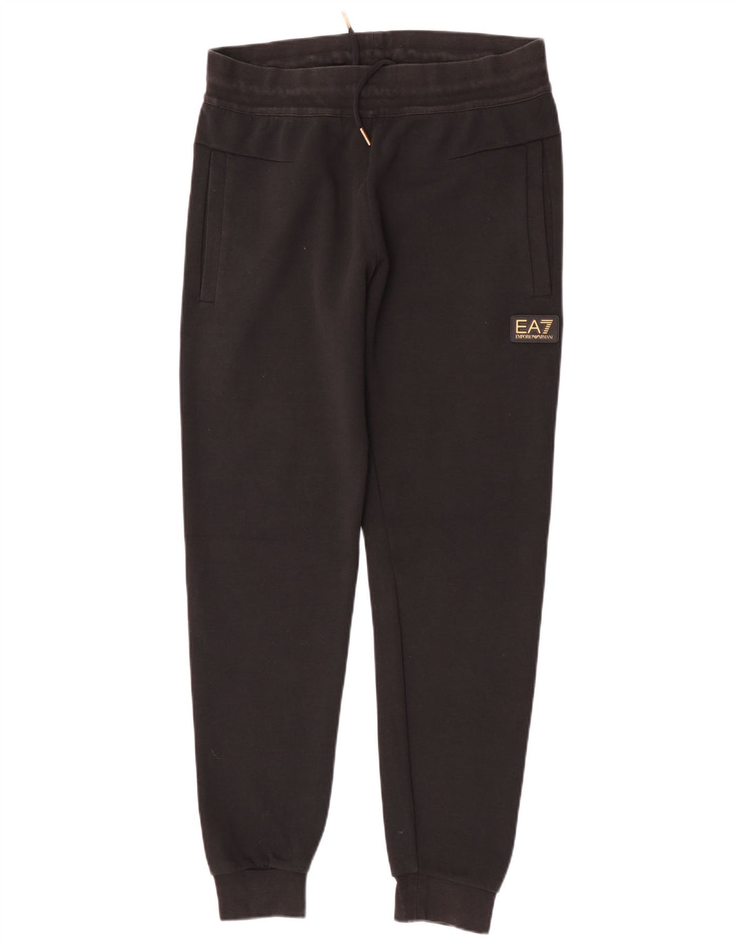 Męskie spodnie dresowe Emporio Armani, joggery, średnia czerń