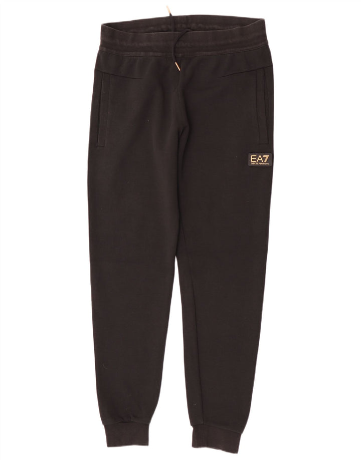 Męskie spodnie dresowe Emporio Armani, joggery, średnia czerń