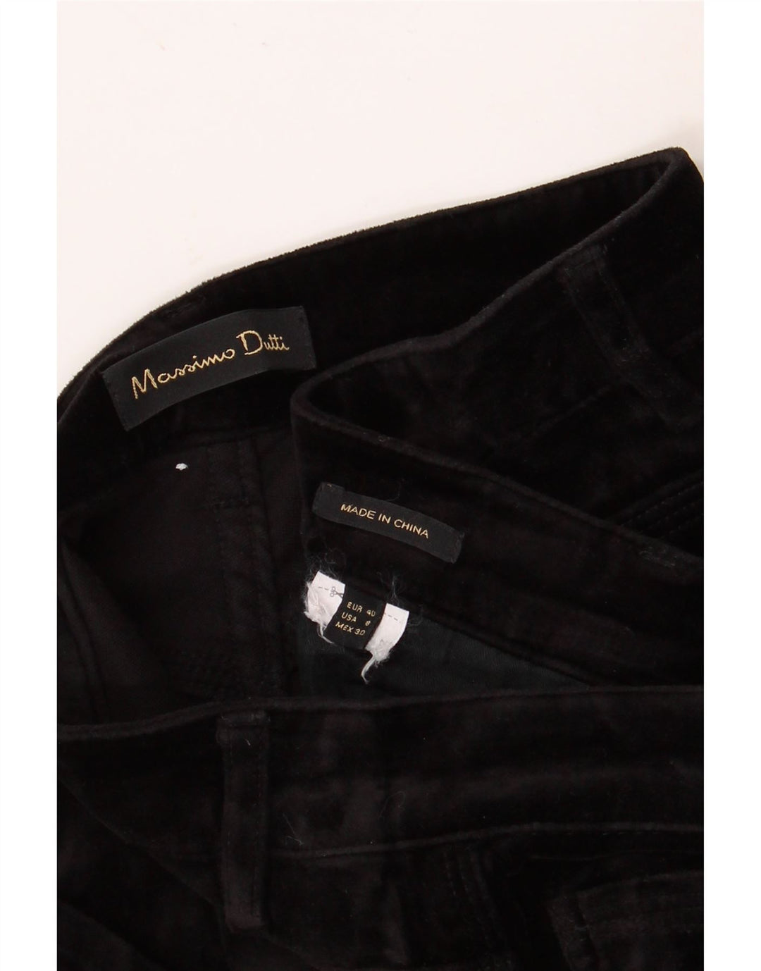 Spodnie damskie MASSIMO DUTTI Skinny EU 40 Medium W30 L27 Czarne