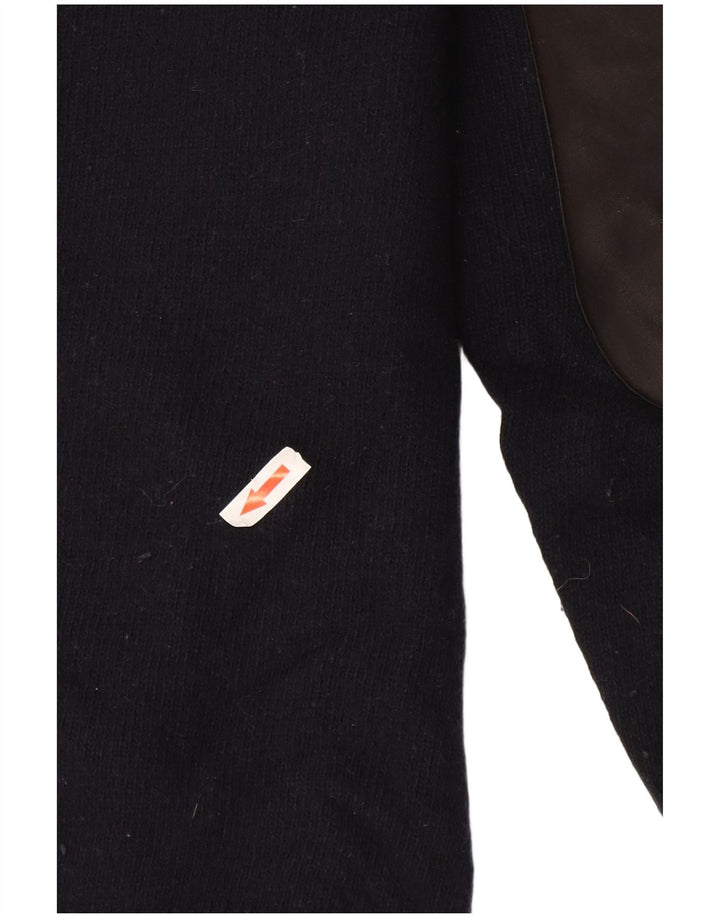 Męski sweter z zamkiem błyskawicznym Barbour XL w kolorze granatowym