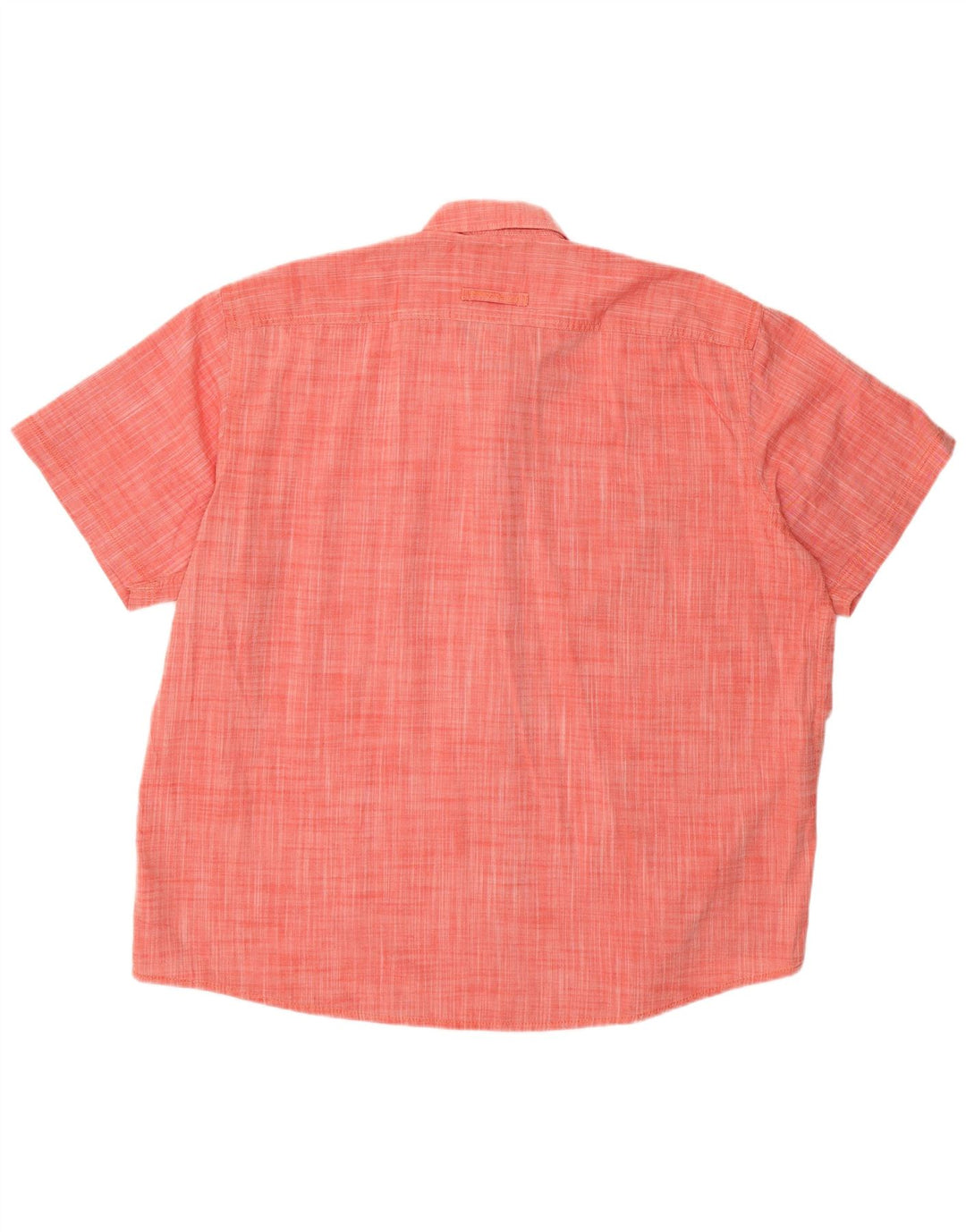 Koszula męska z krótkim rękawem CAMEL ACTIVE o regularnym kroju, 2XL, czerwona, bawełniana