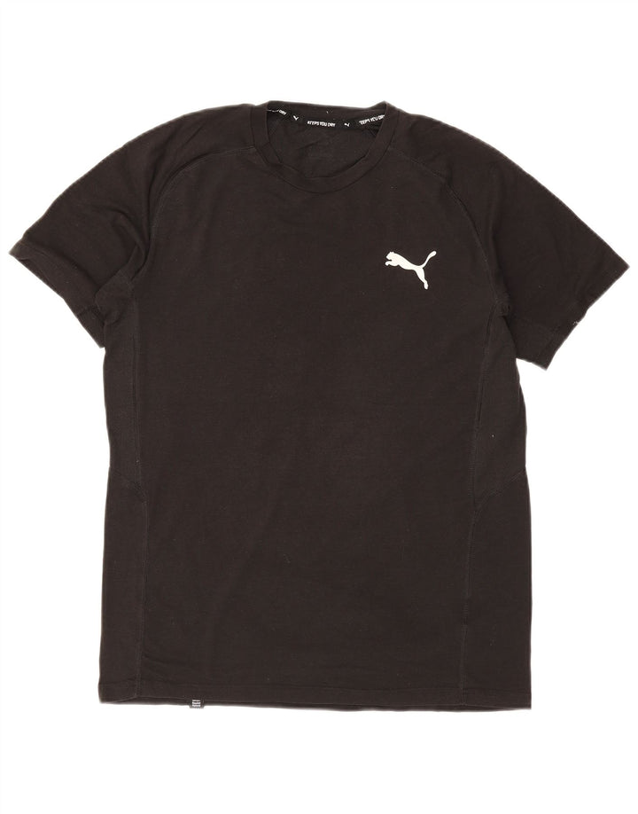Męski T-shirt PUMA, mały, czarny