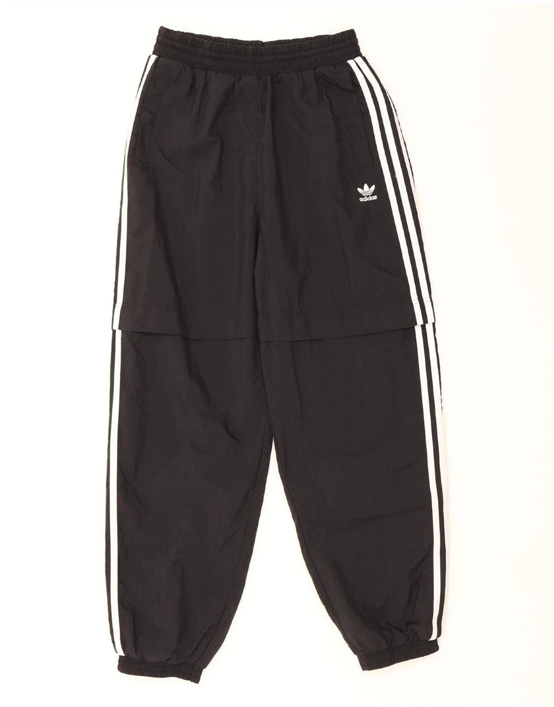 Damskie spodnie dresowe ADIDAS Joggers UK 12 Średni czarny poliamid