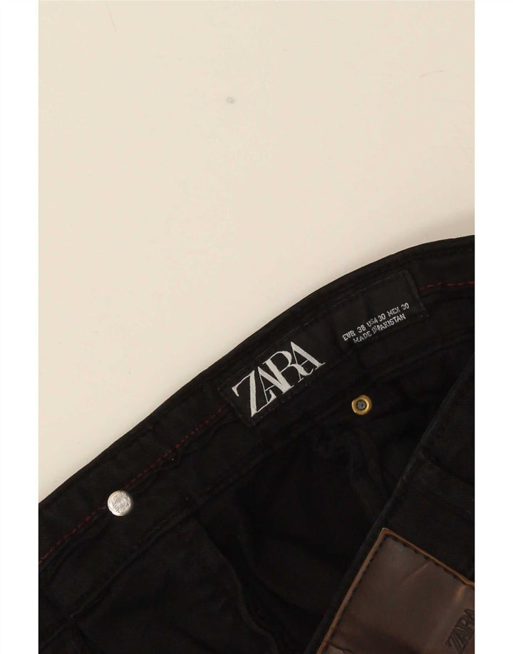 Męskie jeansy slim fit Zara EU 38 Small W30 L28 czarne