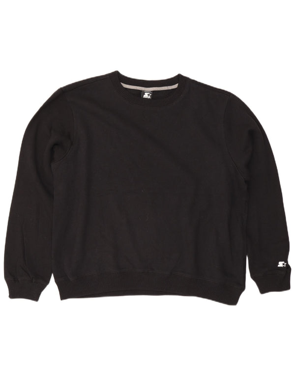 Damska bluza oversize STARTER UK 18 XL, czarna bawełna