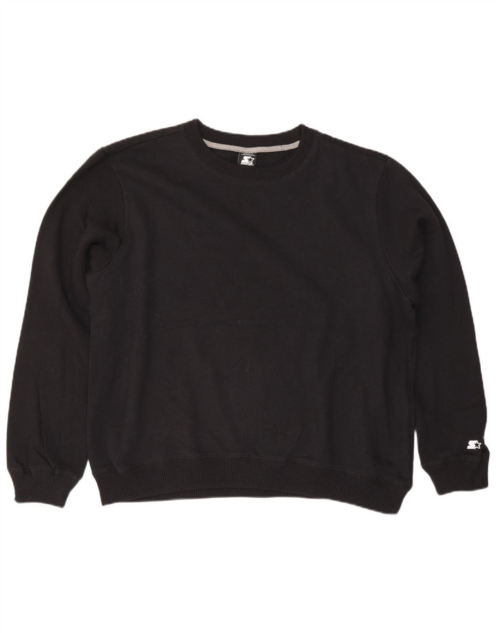 Damska bluza oversize STARTER UK 18 XL, czarna bawełna