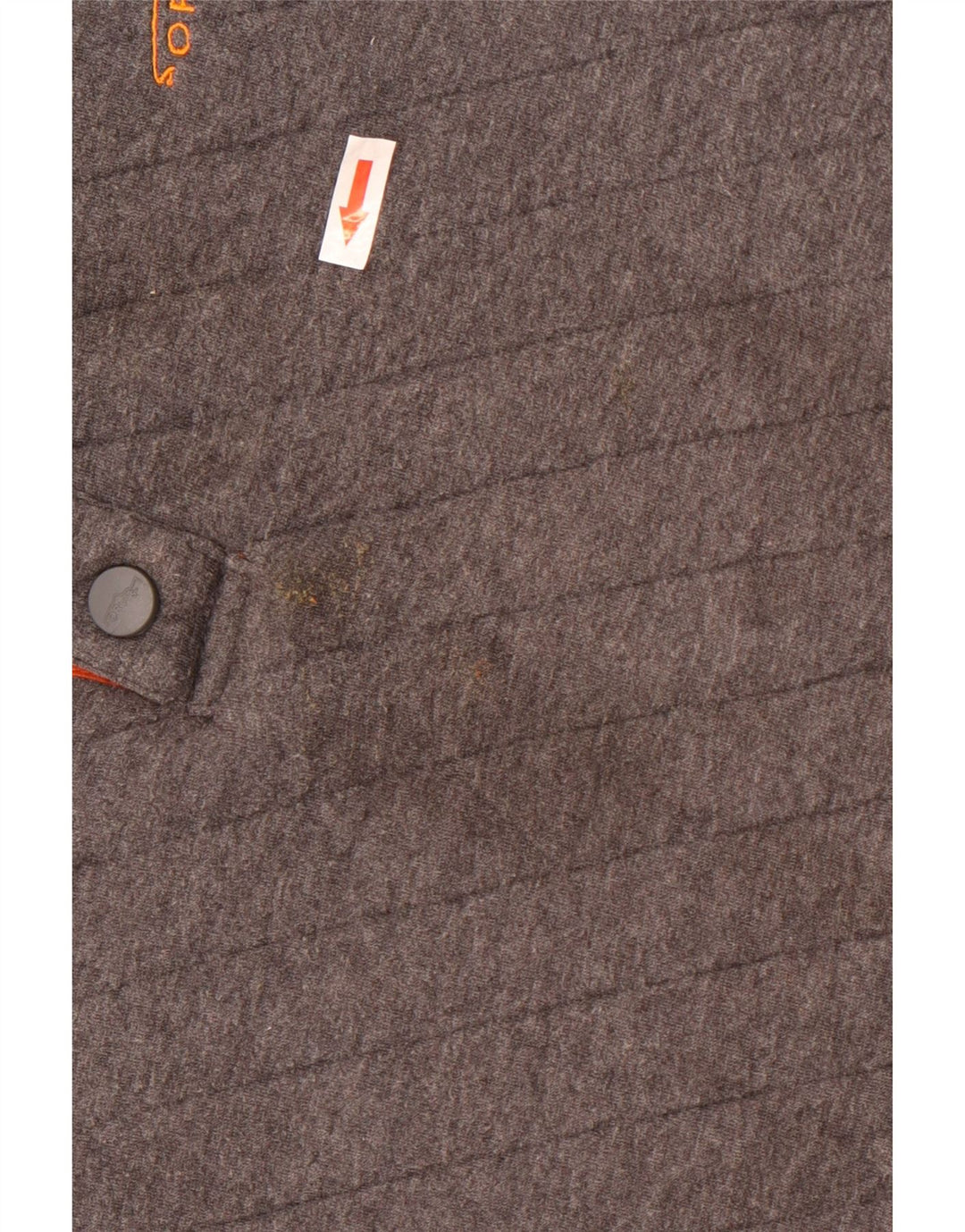 Męska bluza z kapturem Orvis, zapinana na guziki, 2XL, szara bawełna