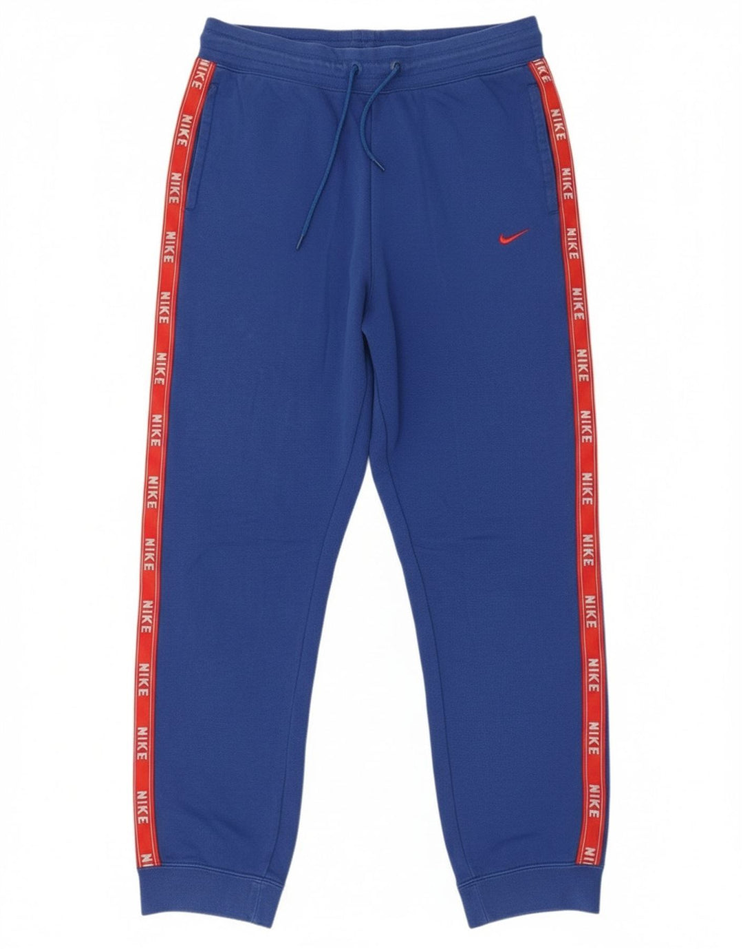 Męskie spodnie dresowe Nike Graphic Dresy Joggery w kolorze średnioniebieskim