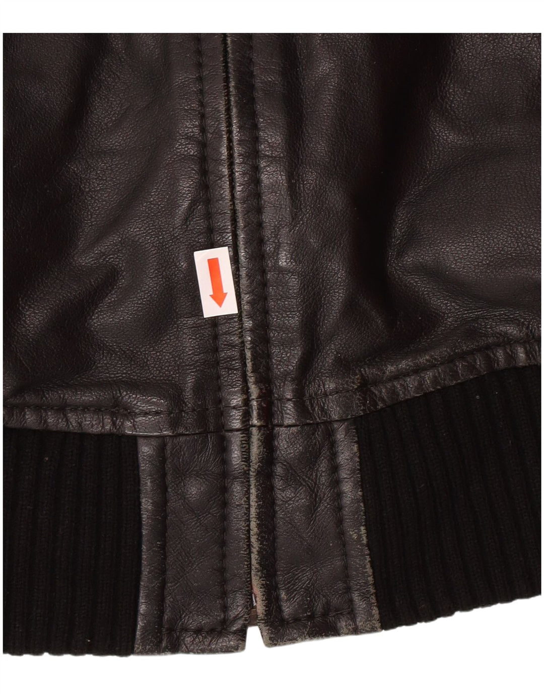 Kurtka skórzana damska XDYE UK 10 Mała czarna skórzana motocyklistka