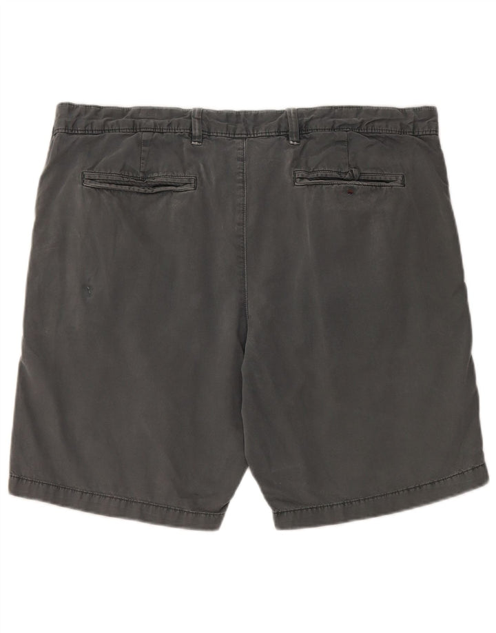 Damskie spodenki Chino Marks & Spencer W36, duże, szare, bawełniane