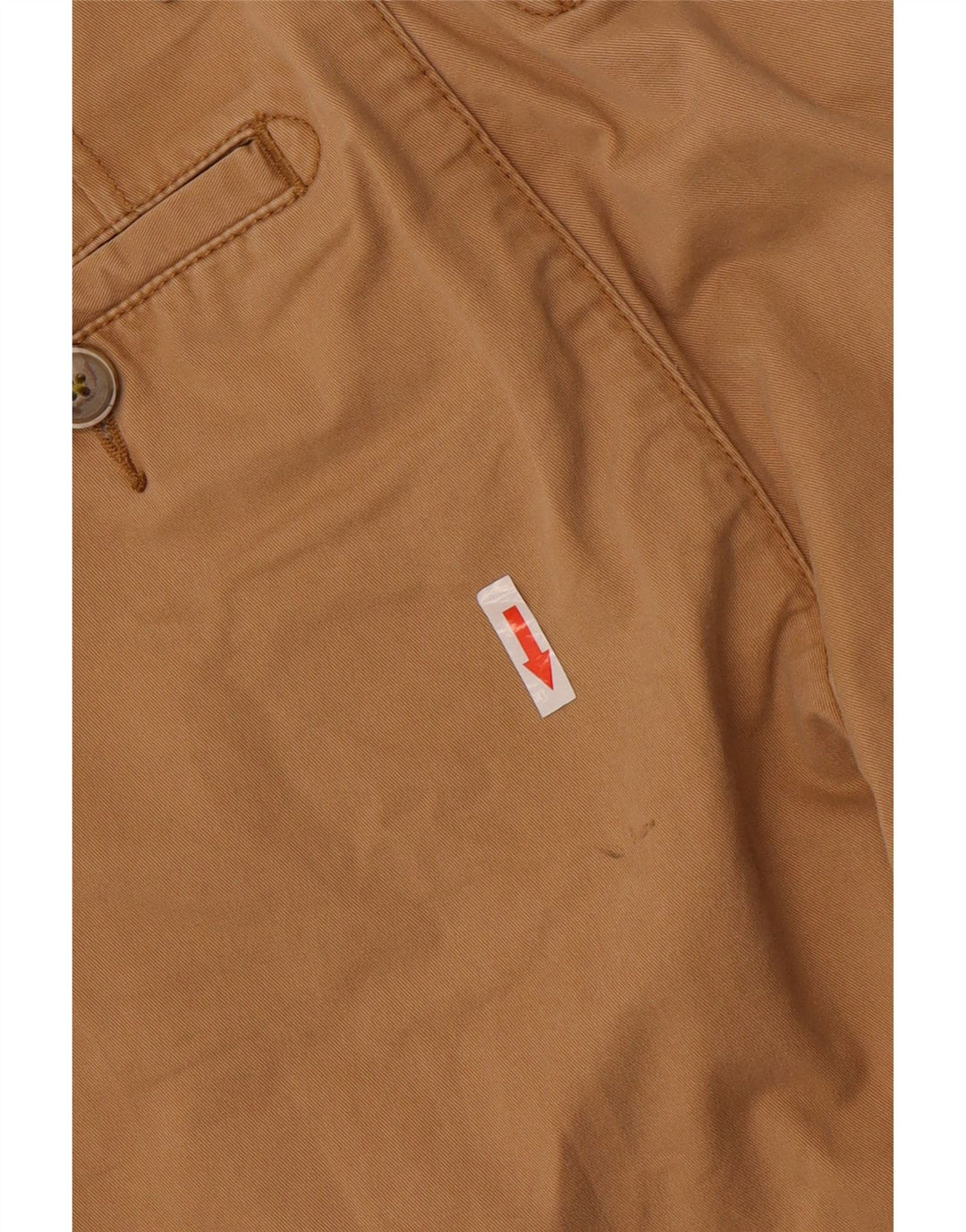 Męskie spodnie typu slim chino Ted Baker W30 L32, brązowa bawełna