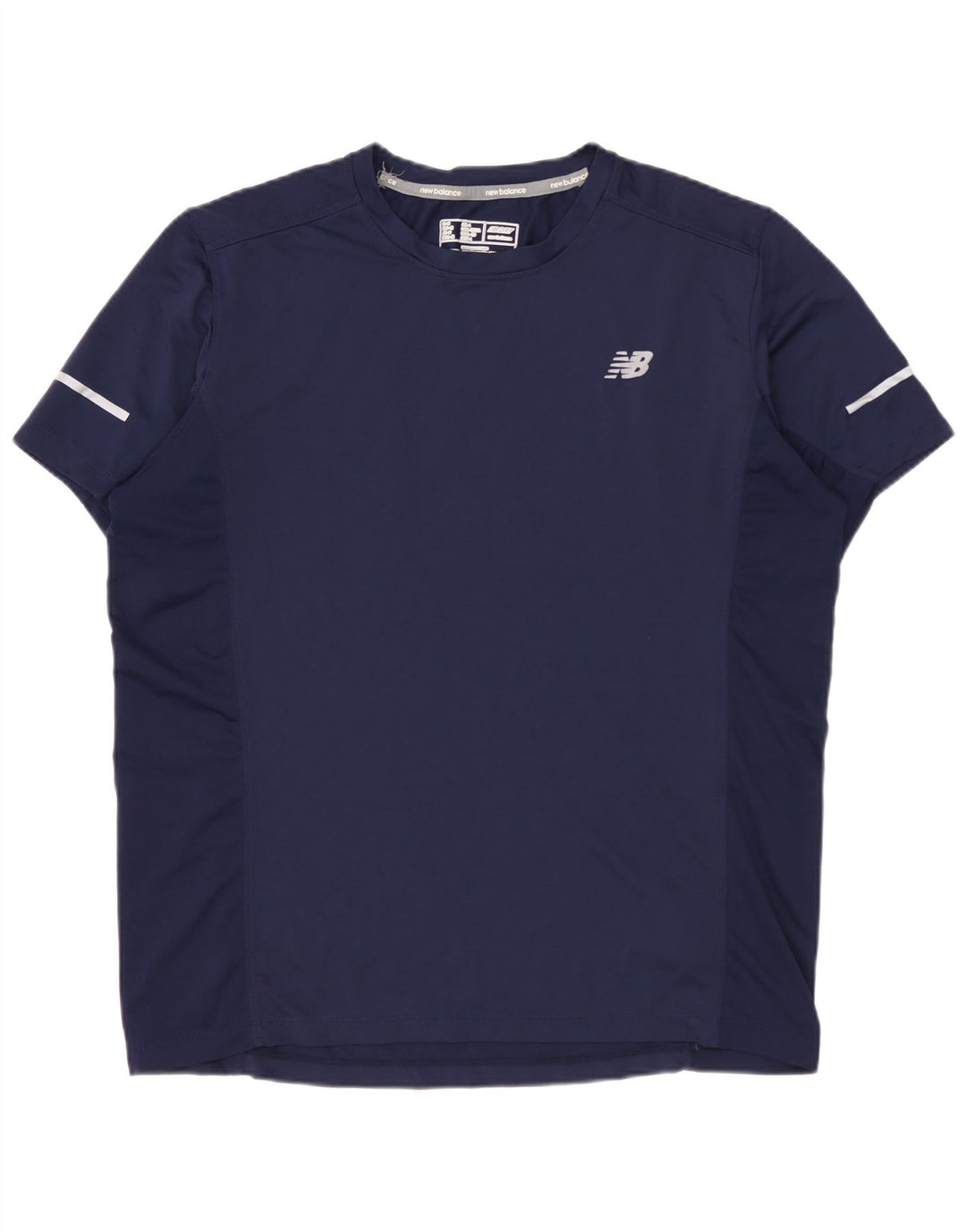 Koszulka męska NEW BALANCE Top średni granatowy poliester