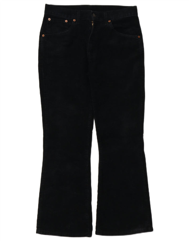 Damskie sztruksowe spodnie Levi's Bootcut W30 L27 Czarne
