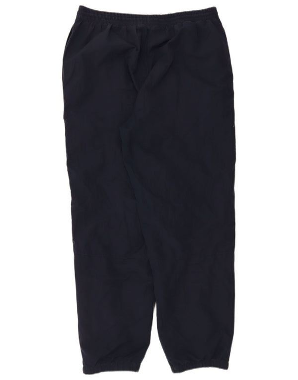 Umbro Mens Tracksuit Trousers Joggers Large Navy Blue Polyester