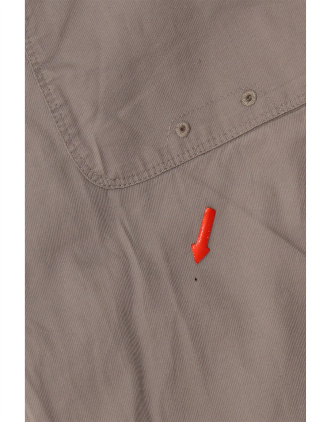Marks & Spencer Damskie proste spodnie chino W44 L29 Szara bawełna