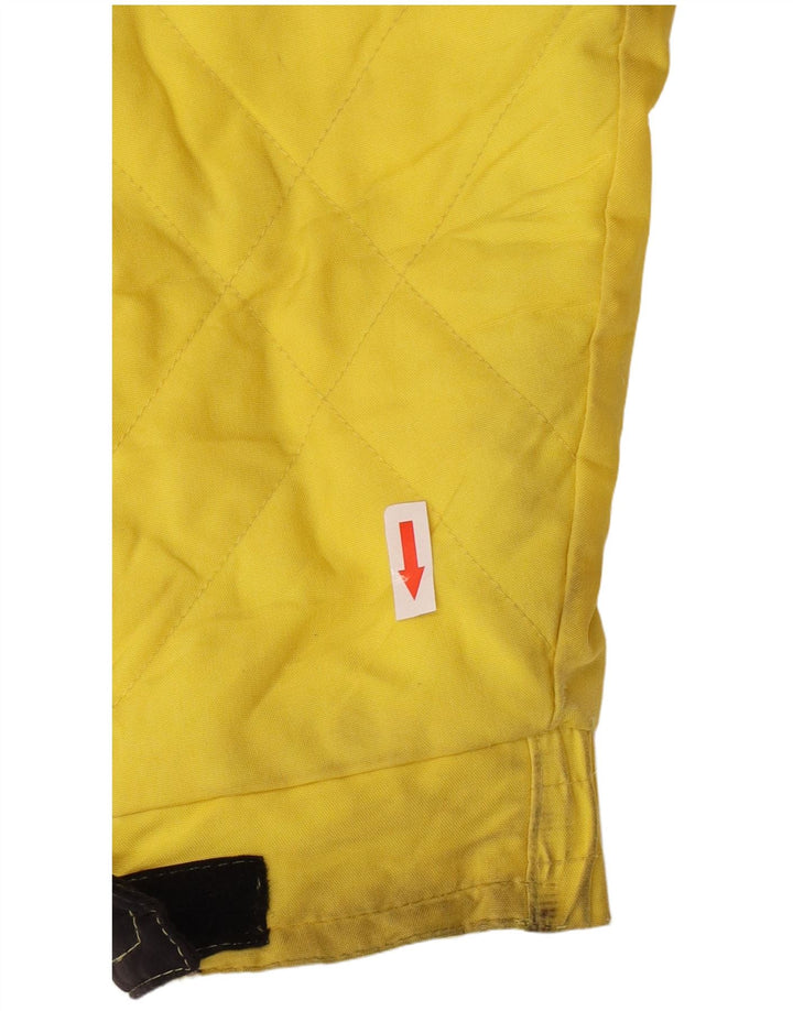 Męska kurtka narciarska z kapturem Sergio Tacchini UK 36 Small Yellow Colorblock