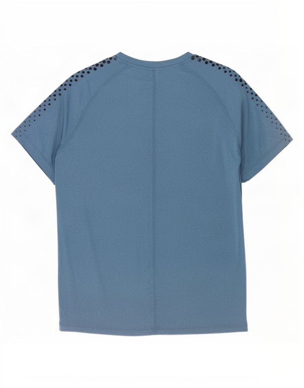Męska koszulka T-shirt Asics XL, granatowa, z poliestru w cętki