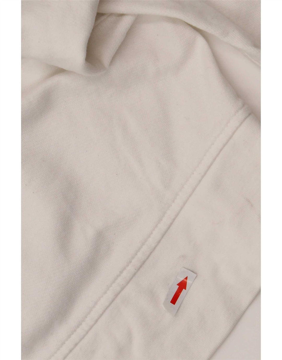 Męski sweter z kapturem Levi's z grafiką, średniej wielkości, biały, bawełniany