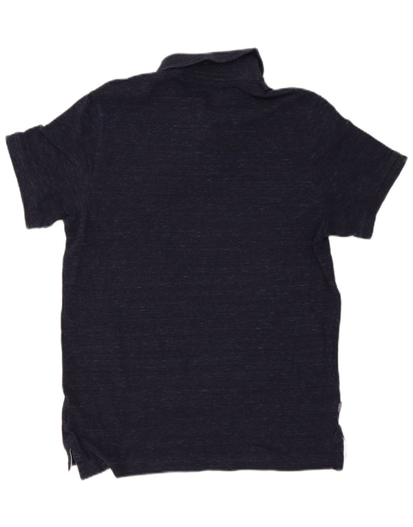 Męska koszulka polo Superdry o regularnym kroju 2XL, granatowa, bawełniana w cętki