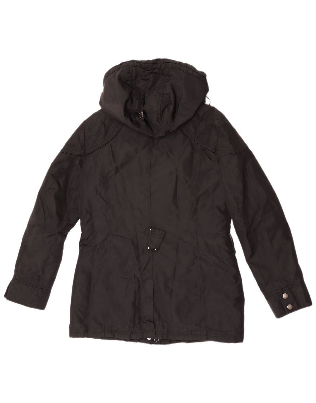 Damska kurtka parka z kapturem Barbour UK 10, mała czarna