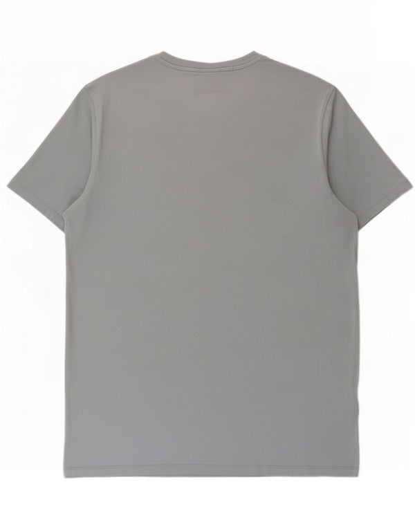 Męska koszulka graficzna Jack & Jones Top 2XL niebieska bawełniana