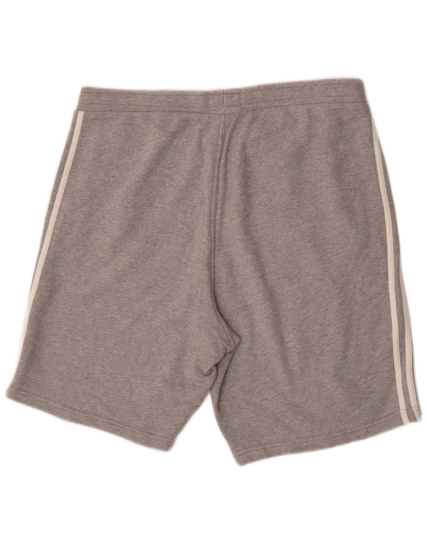 Męskie spodenki sportowe Adidas XL, szare, bawełniane
