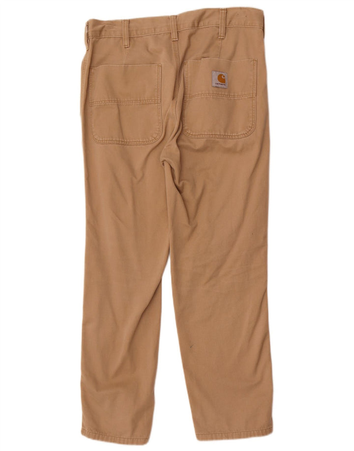 Męskie spodnie Chino Carhartt W29 L26 Beżowa bawełna
