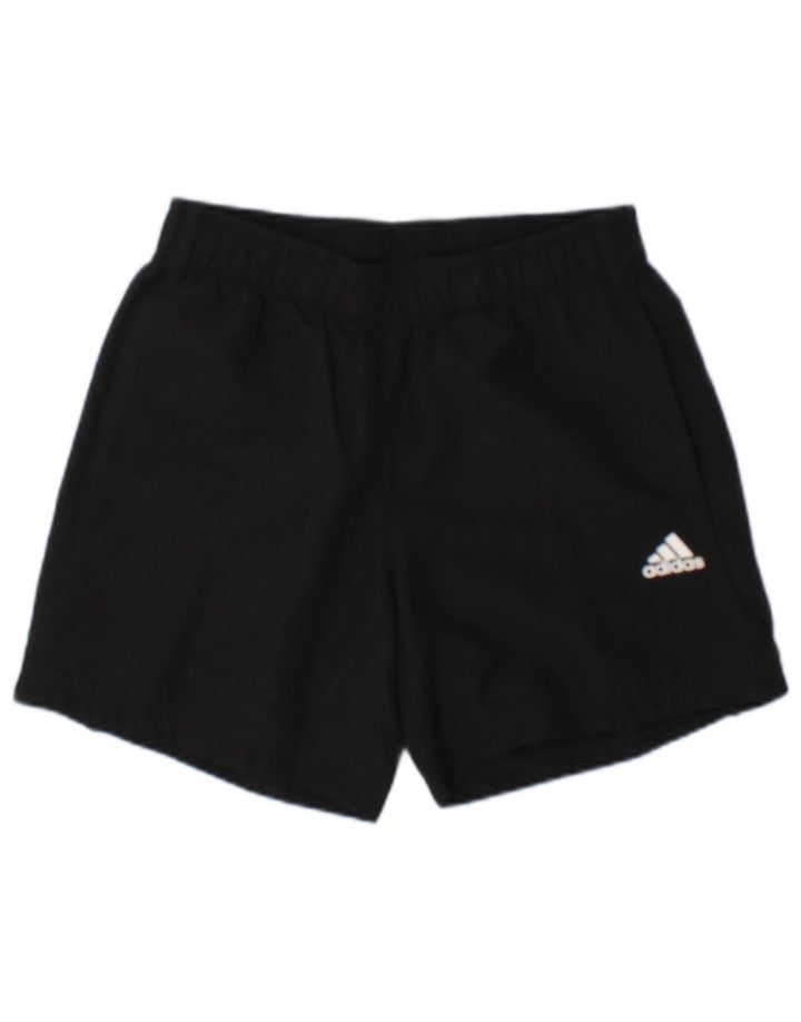 Damskie spodenki sportowe Adidas Climalite UK 10, małe, czarne, poliestrowe