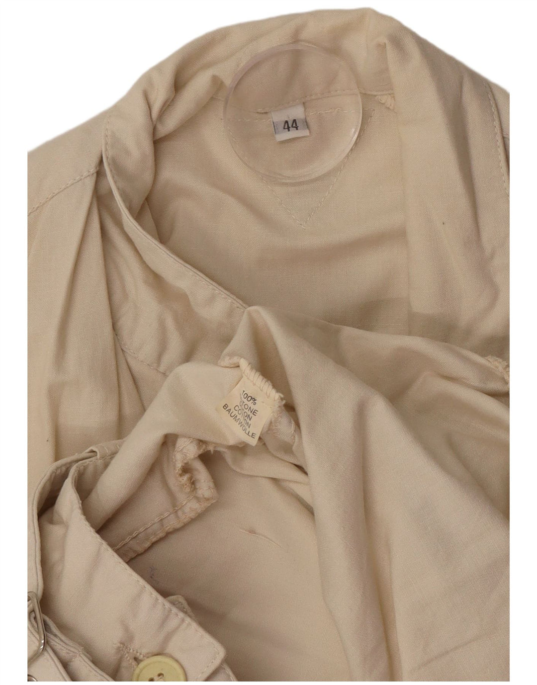 Kurtka Bomber Męska Swinger Batwing UK 44 2XL Beżowa Bawełna