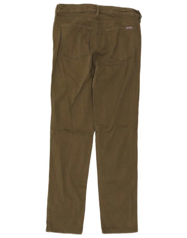 Damskie spodnie typu slim casual Eddie Bauer US 8 Medium W28 L29 Khaki