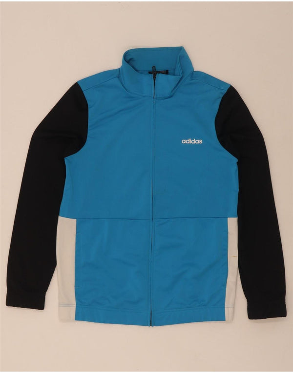 Damska kurtka dresowa Adidas UK 12/14 w kolorze średniego niebieskiego