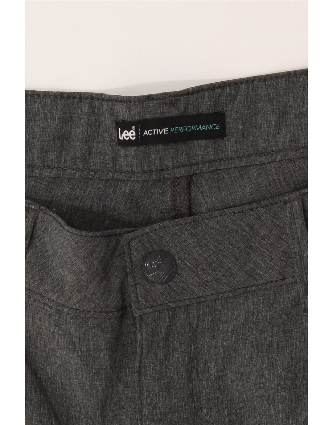 LEE Womens Cargo Shorts US 18 2XL W38  Grey Polyester Vintage Lee and Second-Hand Lee from Messina Hembry 