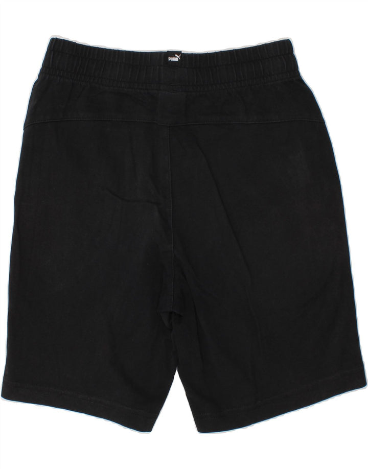 PUMA Boys Sport Shorts 9-10 Years  Black Cotton Vintage Puma and Second-Hand Puma from Messina Hembry 