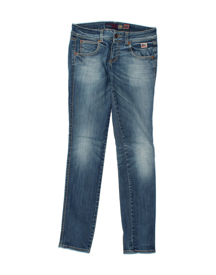 ROY ROGERS Womens Slim Jeans W27 L31 Blue Vintage Roy Rogers and Second-Hand Roy Rogers from Messina Hembry 