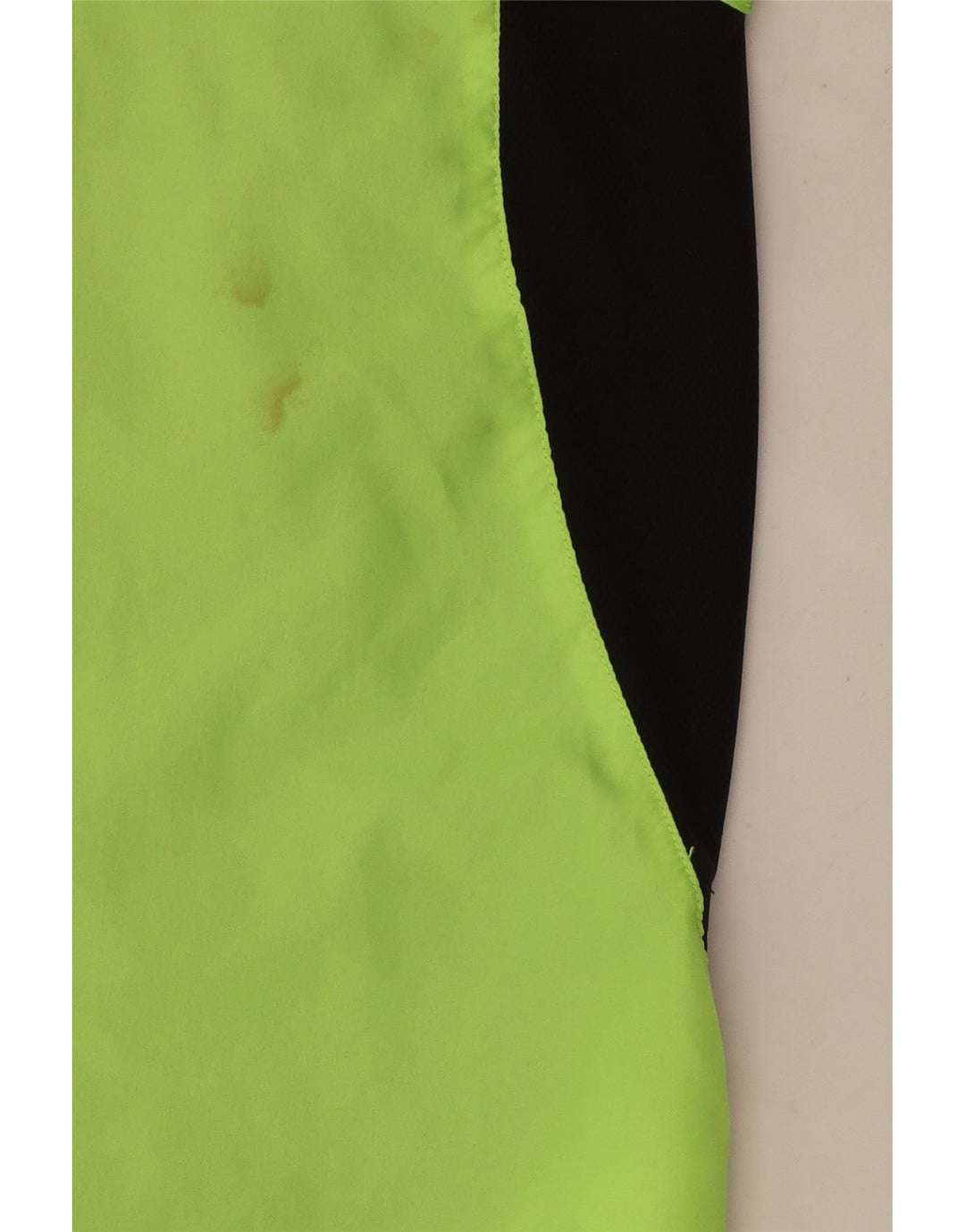 Męska kurtka dresowa bez rękawów Asics, mała, zielona, z blokami kolorów