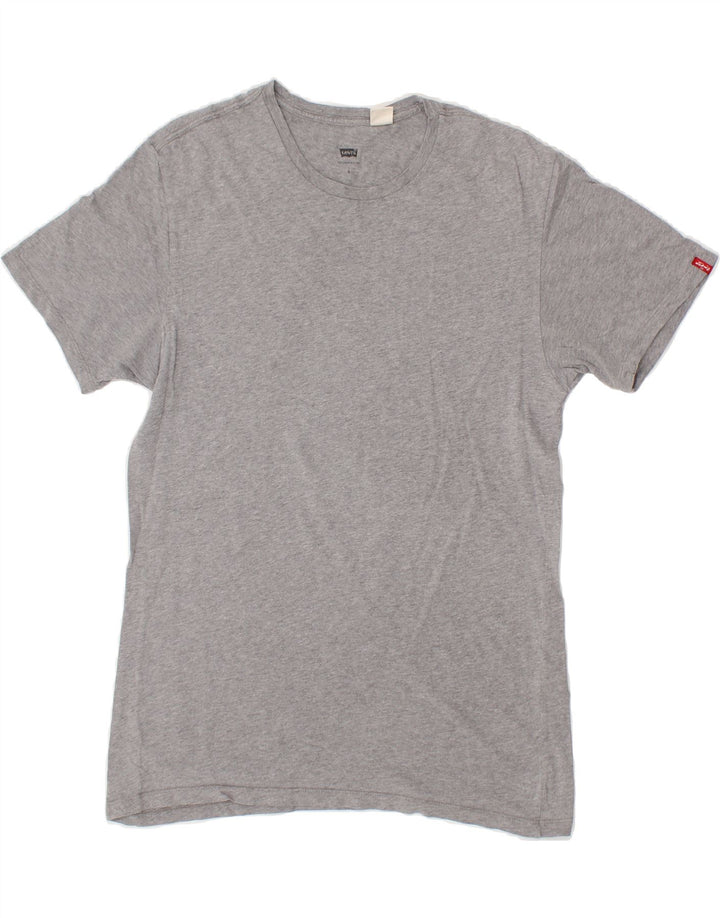 LEVI'S Mens T-Shirt Top Large Grey Cotton Vintage Levi's and Second-Hand Levi's from Messina Hembry 