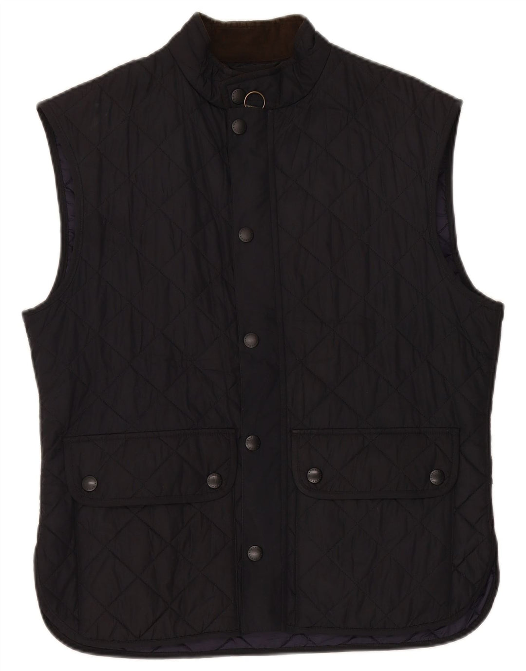 Damska pikowana kamizelka Barbour UK 18 XL, granatowa, poliester