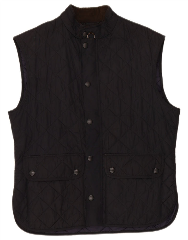 Damska pikowana kamizelka Barbour UK 18 XL, granatowa, poliester