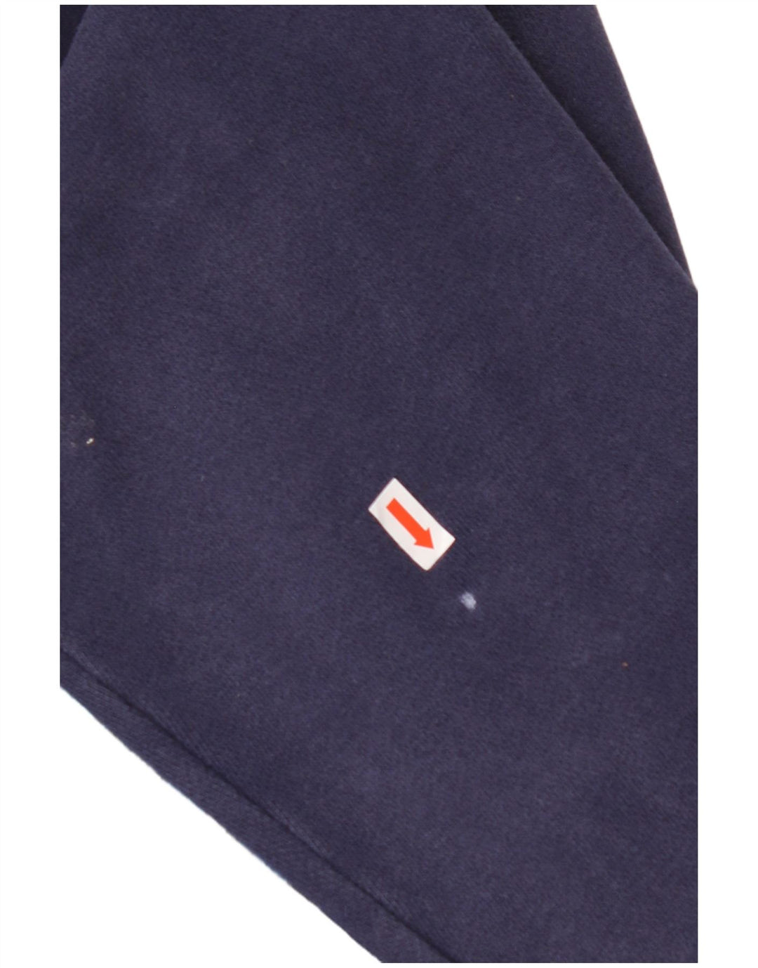 Męski sweter z kapturem i grafiką ANIMAL, duży, granatowy, bawełniany