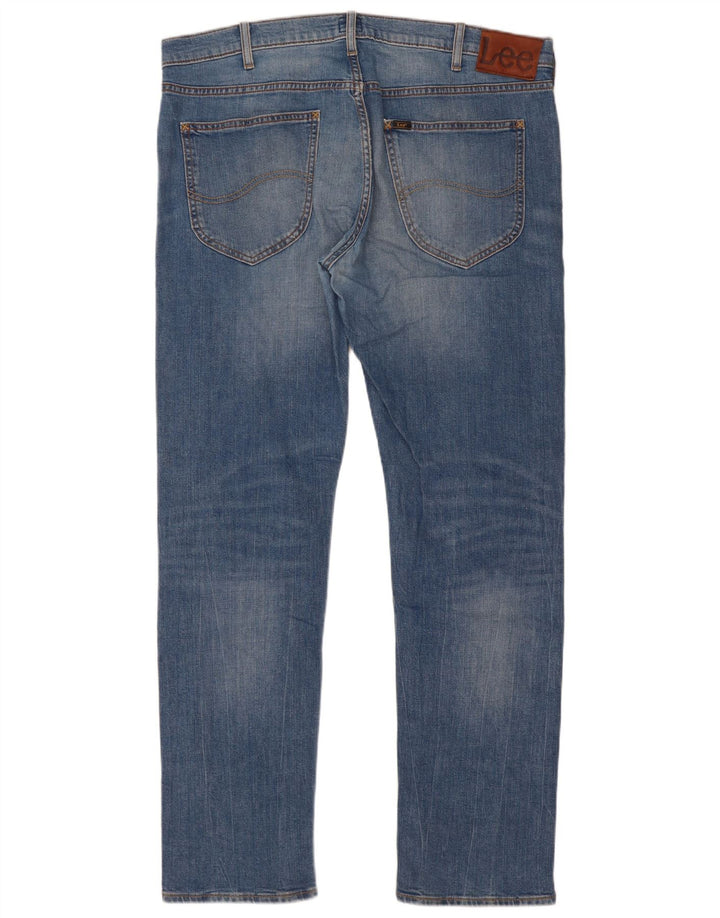 Męskie jeansy Lee Daren Slim W36 L32 Niebieskie bawełniane