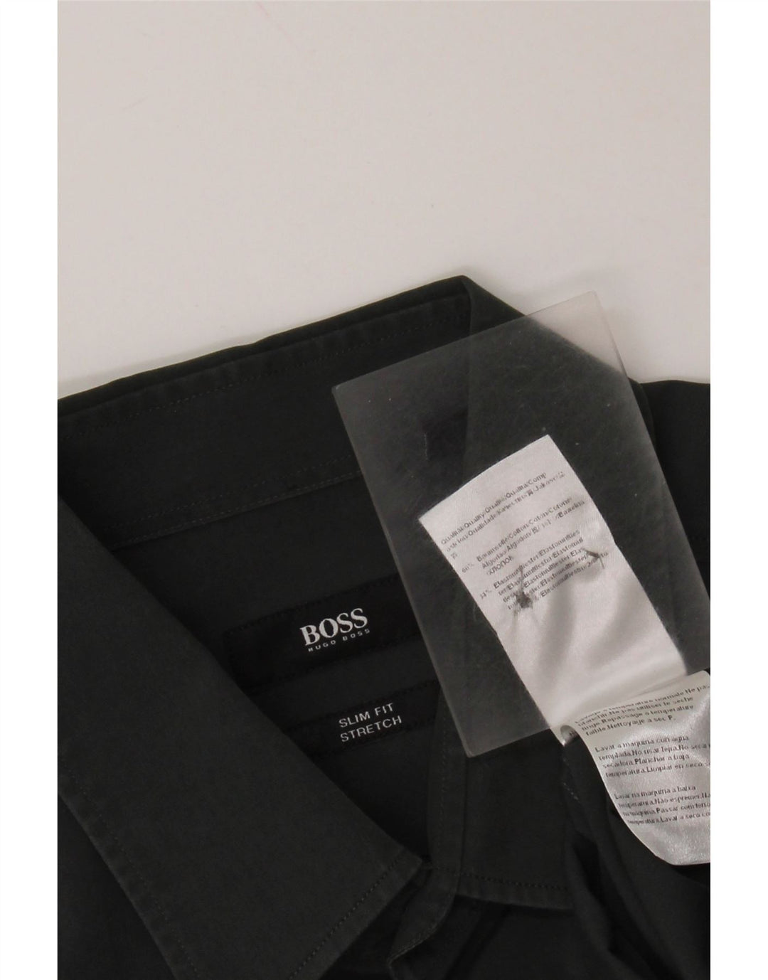 Męska koszula slim fit HUGO BOSS, rozmiar 40, średnia, zielona bawełna